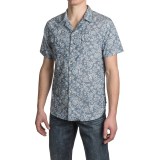 JACHS NY Cuban Body Double-Pocket Floral Shirt - Cotton, Short Sleeve (For Men)