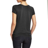 NAU Repose Shirt - Boat Neck, Short Sleeve (For Women)