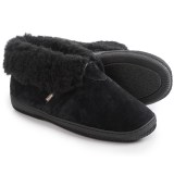 LAMO Footwear Suede Bootie Slippers - Fleece Lined (For Women)