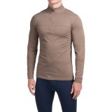 Terramar Military Fleece Base Layer Top - Zip Neck, Long Sleeve (For Men)