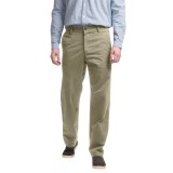 Reed Edward Summer Wash Cotton Pants - Flat Front (For Men)