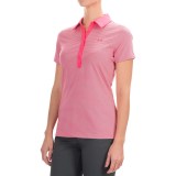 Under Armour Zinger Stripe Polo Shirt - UPF 50+, Short Sleeve (For Women)