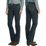 Wrangler Q-Baby Jeans - Mid Rise, Bootcut (For Women)