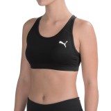 Puma Solid Sports Bra - Medium Impact (For Women)