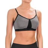 Reebok Propel Deluxe Sports Bra - Medium Impact, Removable Cups (For Women)