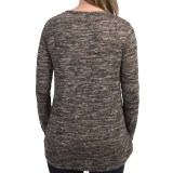 dylan Vintage Screenprint Sweater - V-Neck (For Women)