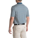 adidas golf Three-Color Stripe Polo Shirt - Short Sleeve (For Men)