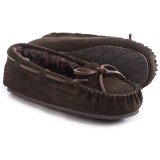 Clarks Plush Moc Slippers - Suede (For Women)