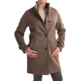 Jones New York Mock Neck Coat - Wool Bend (For Women)
