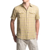 True Grit Beach Check Shirt - Short Sleeve (For Men)