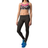 Reebok Renew Datum Print Sports Bra - Medium Impact (For Women)
