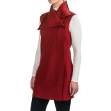 Pendleton Asymmetrical Front-Zip Tunic Vest - Merino Wool (For Women)