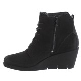 ECCO Bella Wedge Ankle Boots - Nubuck (For Women)