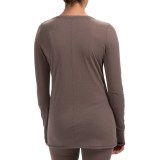 Yummie Tummie Pima Cotton and Modal T-Shirt - Long Sleeve (For Women)