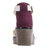 Fly London Ynes Wedge Sandals - Leather (For Women)