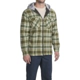 Stanley Hooded Shirt Jacket - Sherpa Lined (For Men)