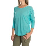 SmartWool Emerald Valley Strappy-Back T-Shirt - Merino Wool, 3/4 Sleeve (For Women)
