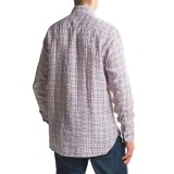 Robert Talbott Anderson II Plaid Sport Shirt - Linen, Long Sleeve (For Men)