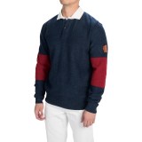 Barbour Oxer Color-Block Polo Shirt - Long Sleeve (For Men)