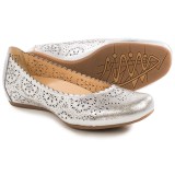 Earthies Bindi Leather Ballet Flats (For Women)