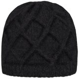 Rella Crossed Beanie - Lambswool, Fleece Lined (For Men and Women)