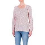 Chelsea & Theodore Mini-Dot Shirt - Rayon, 3/4 Sleeve (For Women)