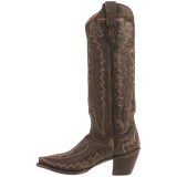 Dan Post Heather Embroidered Cowboy Boots - 15”, Snip Toe (For Women)
