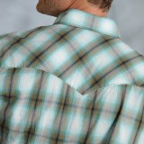 Roper High-Performance Western Plaid Shirt - Snap Front, Long Sleeve (For Men)