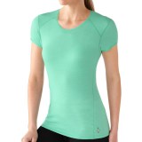 SmartWool NTS Micro 150 Base Layer Top - Merino Wool, Short Sleeve (For Women)