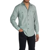 Bruno Space-Dyed Button-Up Shirt - Long Sleeve (For Men)