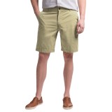 Reed Edward Summer Wash Cotton Shorts - Flat Front (For Men)
