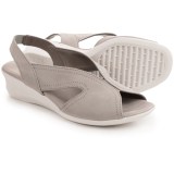The Flexx Charlee Sling-Back Shoes - Nubuck, Wedge Heel (For Women)