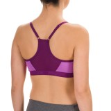 Reebok Propel Deluxe Sports Bra - Medium Impact, Removable Cups (For Women)