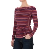 Royal Robbins Essential TENCEL® Striped Cowl Neck Shirt - UPF 50+, Long Sleeve (For Women)
