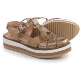 Wonders T-Strap Flatform Sandals - Leather (For Women)