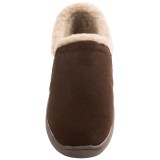 Clarks Twin Gore Suede Slippers (For Men)