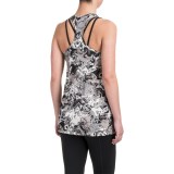 Reebok Marbelous Printed Singlet Shirt - Sleeveless (For Women)