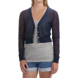 Tommy Bahama Anacapa Cropped Cardigan Sweater - Linen-Cotton (For Women)