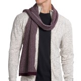 Portolano Waffle-Stitch Cashmere Scarf (For Men)