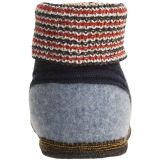 Wesenjak Slipper Booties with Cuff - Boiled Wool (For Men and Women)