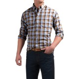 Viyella Plaid Sport Shirt - Cotton-Wool, Long Sleeve (For Men)