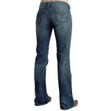 Stetson Multicolor-Stitched Jeans - Low Rise, Bootcut (For Women)