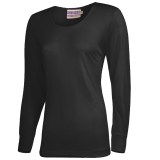 Terramar Sport Silk Long Underwear Top - Lightweight, Long Sleeve (For Women)