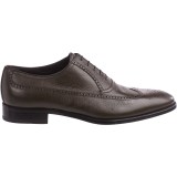 A. Testoni Calf Lace Wingtip Shoes - Leather (For Men)