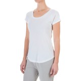 Yummie by Heather Thomson Baby Rib T-Shirt - Pima Cotton Blend, Short Sleeve (For Women)