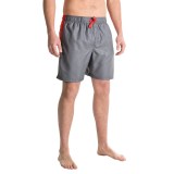 RBX Side Stripe Swim Trunks - Built-In Mesh Briefs (For Men)