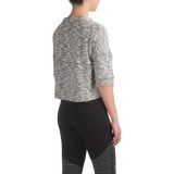 90 Degree by Reflex French Terry Lounge Shirt - Short Sleeve (For Women)