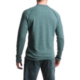 Agave Meridian Antique-Washed Shirt - Cotton-Modal, Crew Neck, Long Sleeve (For Men)