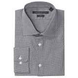 John Varvato Star USA Luxe Mini Houndstooth Dress Shirt - Long Sleeve (For Men)