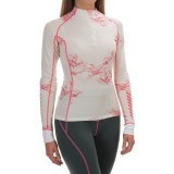 Helly Hansen Warm Freeze Base Layer Top - Merino Wool, Zip Neck, Long Sleeve (For Women)
